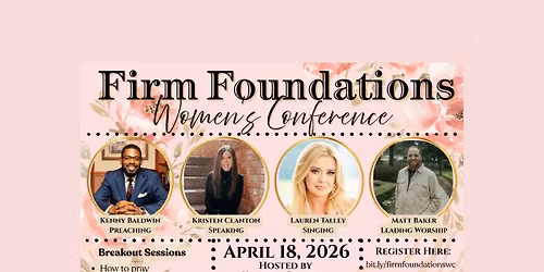 Firm Foundations Women\u2019s Conference