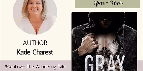 Author Book Signing Event with - Kade Charest