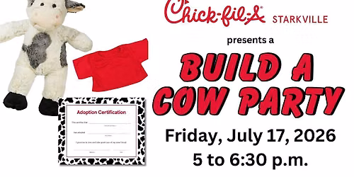 Build-A-Cow Party at Chick-fil-A Starkville