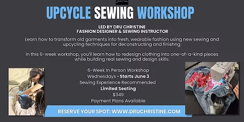 Upcycle Sewing Workshop