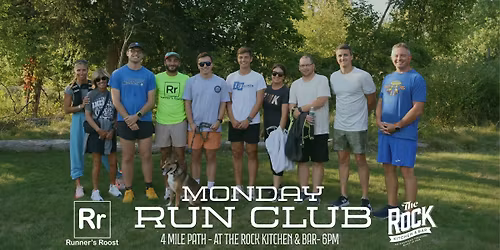 Monday Run Group with The Rock Kitchen and Bar