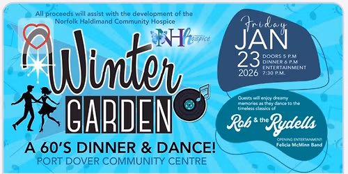 WINTER GARDEN a \u201860s DINNER & DANCE