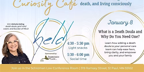 Curiosity Cafe: What is a Death Doula and Why Do You Need One?