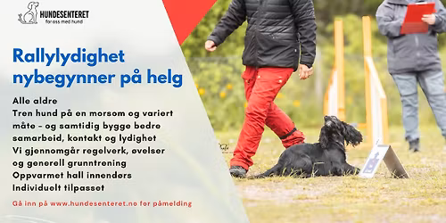 Rallylydighet for nybegynner p\u00e5 helg (ledige plasser)