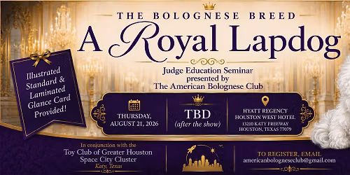Bolognese Breed Seminar for AKC Judges