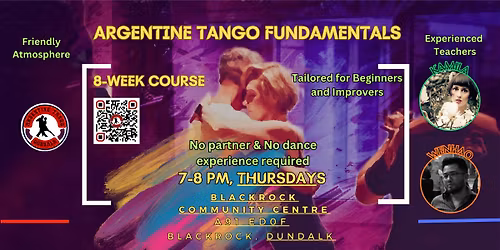 8-Week Beginner Argentine Tango Course \u2014 Starts 8th January (Dundalk)