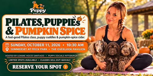 PILATES, PUPPIES & PUMPKIN SPICE