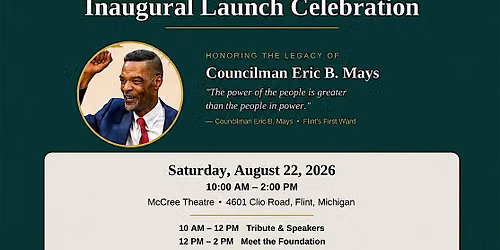 The Eric B. Mays Foundation Inaugural Launch Celebration
