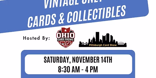 Vintage cards and collectibles only expo