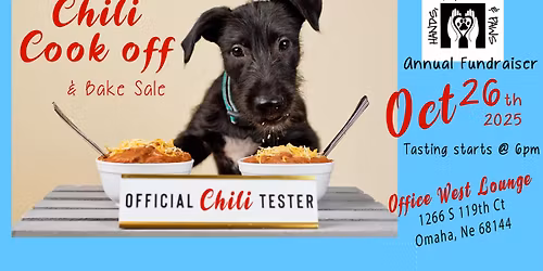 Chili cook off & bake sale