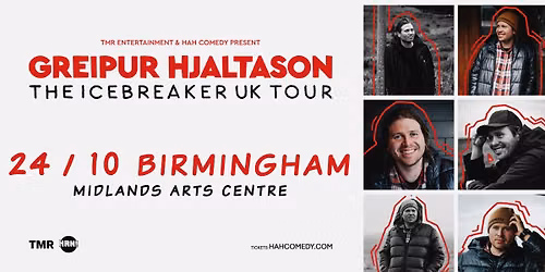 GREIPUR HJALTASON - THE ICEBREAKER TOUR - BIRMINGHAM