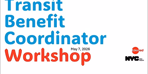 Transit Benefit Coordinator Workshop