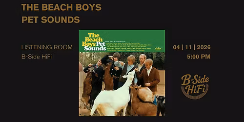 The Beach Boys \u2014 Pet Sounds