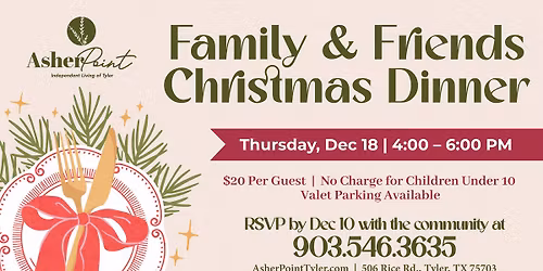 Family and Friends Christmas Dinner