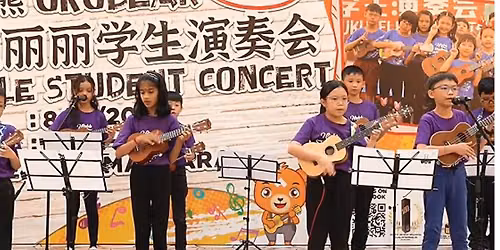 University of Cyberjaya Ukulele performance & fair