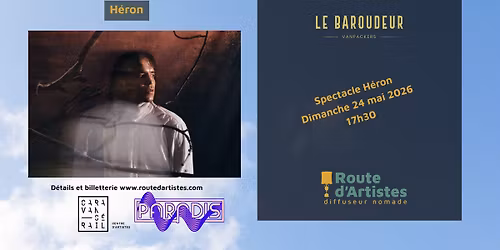 Spectacle avec H\u00e9ron au Centre d'artistes Caravans\u00e9rail \u00e0 Rimouski!
