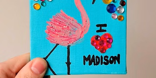 Terrace Art Zone: I Love Madison Mini Paintings