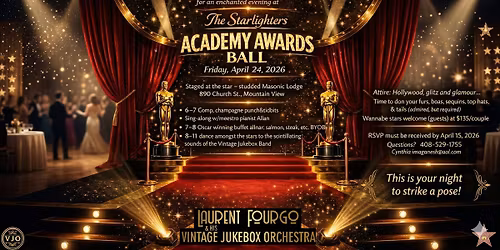 The Starlighters Academy Awards Ball in Mountain View
