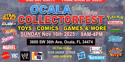 Ocala Collectorfest 2025 - Holiday Edition