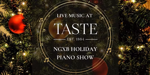 Holiday Piano Show - NGXB