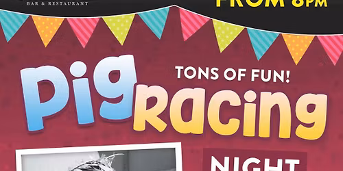 Pig Racing with Ady Byng at The Stand Off