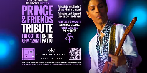 Parking When Doves Cry - The Ultimate Prince Experience