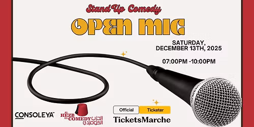 Stand Up Comedy Open Mic at Consoleya Downtown