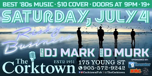 Risky Business '80s Night - Saturday, July 4, 2026