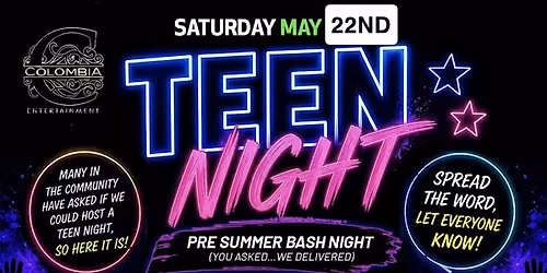 TEEN NIGHT ! High schoolers ! Party