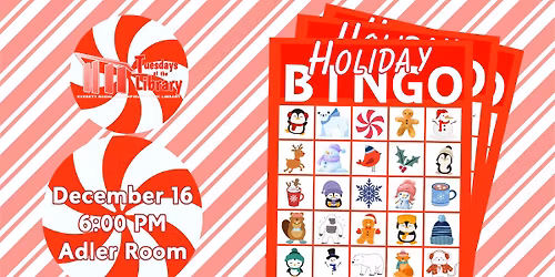 Tuesdays at the Library: Holiday Bingo 