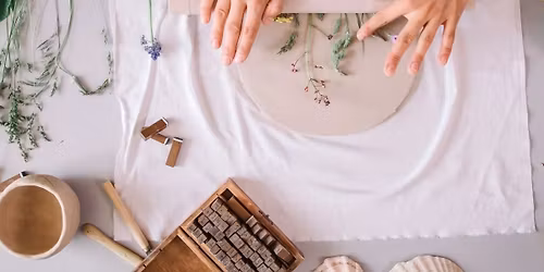 Intro to Pottery: Wildflower Mugs