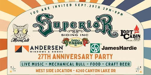 Superior Siding Annual Open House Celebration