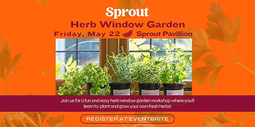 Herb Window Garden Workshop