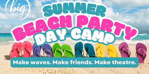 Summer Beach Party Theatre Day Camp