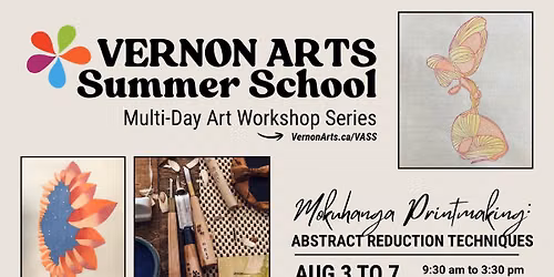 Mokuhanga Printmaking: Abstract Reduction Techniques | VASS Workshop w\/ Desiree DeRuiter