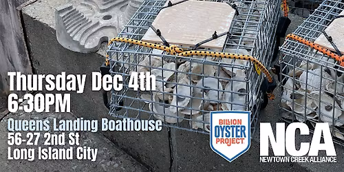 Trials & Tributaries: Recent Bivalve Restoration in Newtown Creek