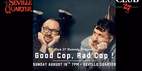 Comedy Night with Good Cop, Rad Cop!