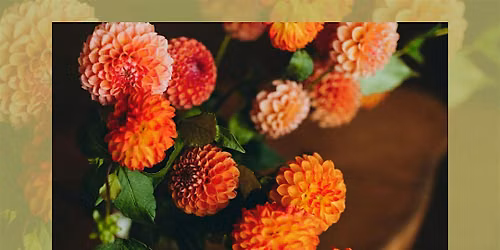 Autumn Flower Arranging Workshop Liverpool