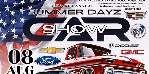 TANL's 6th Annual Summer Dayz Car Show & Vendor Festival