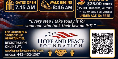 2,987 Steps Memorial 9\/11 Walk