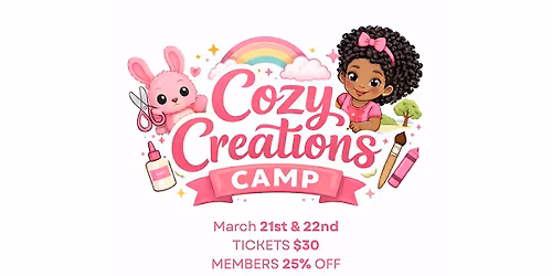 Cozy Creations Camp: Arts & Crafts Pop-Up at SWAG Gym