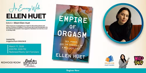 Literary Event with Investigative Journalist\/Author Ellen Huet