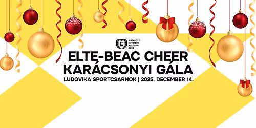 ELTE-BEAC Cheer Kar\u00e1csonyi G\u00e1la 2025