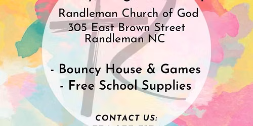 Annual Back to School Bash