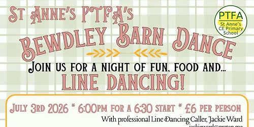 Bewdley Barn Dance - An Evening of Line Dancing, Food and Fun!