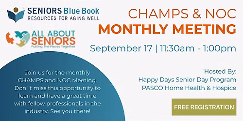 CHAMPS and NOC | September Meeting