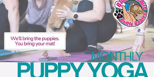 Puppy Yoga-Unleashed-Stonehenge 1:30-2:30p