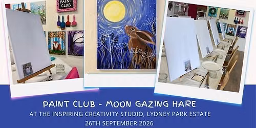 PAINT CLUB - MOON GAZING HARE
