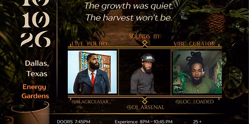The Green Hour: HARVEST SEASON