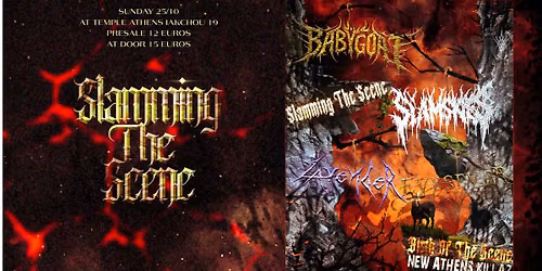 SLAMMING THE SCENE: \nBabygoat + Slamskies + Lavender Vtr + Eyesever - LIVE at Black Temple